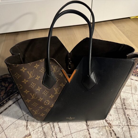 Calfskin Monogram Kimono Tote Black - Picture 1 of 3